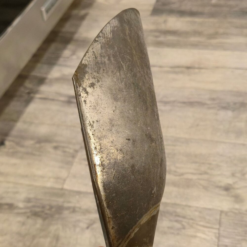 Vintage Metal Grain Scoop Shovel Rustic Farmhouse Primitive Antique Steel Tool - Picture 8 of 13